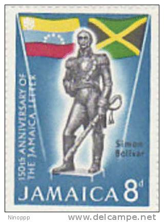 Jamaica-1966 Bolivar Statue  MNH - Jamaique (1962-...)