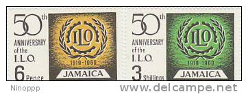 Jamaica-1969 ILO Emblem   MNH - Jamaique (1962-...)