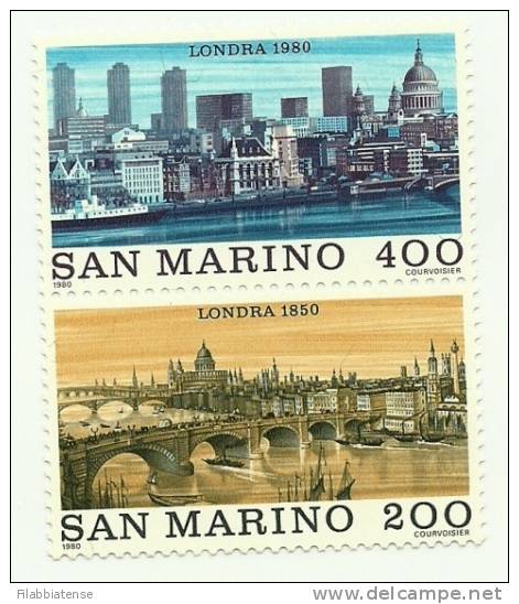 1980 - 1056/57 Londra    ++++++ - Unused Stamps