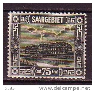 N0360 - SARRE SAAR Yv N°97 * - Ongebruikt