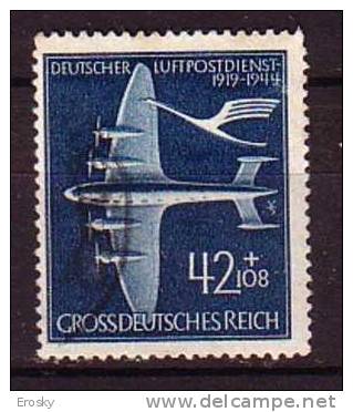 M6113 - DEUTSCHES REICH EMPIRE ALLEMANDE AERIENNE Yv N°61 - Posta Aerea & Zeppelin