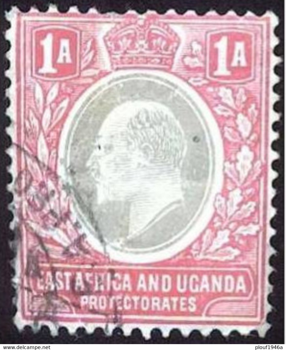 Pays :    9,2 (Afrique Orientale Britannique & Ouganda)  Yvert Et Tellier N° :    109 (o) - East Africa & Uganda Protectorates