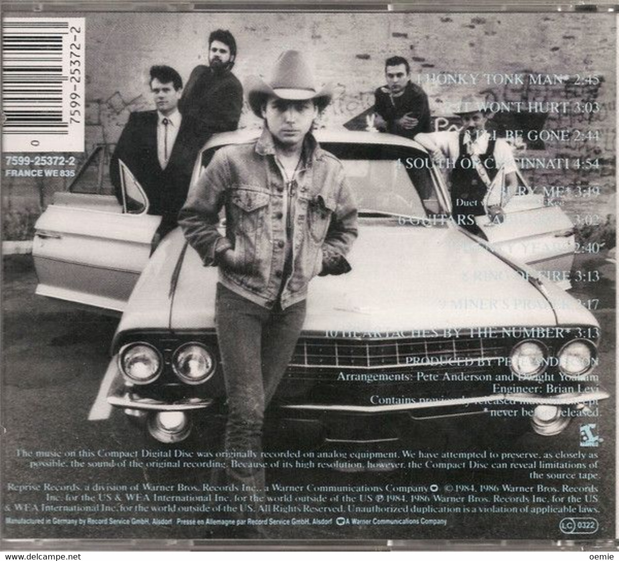 DWIGHT  YOAKAM  °°°° GUITARS  CADILLACS   //  CD ALBUM  NEUF SOUS CELLOPHANE - Country Et Folk