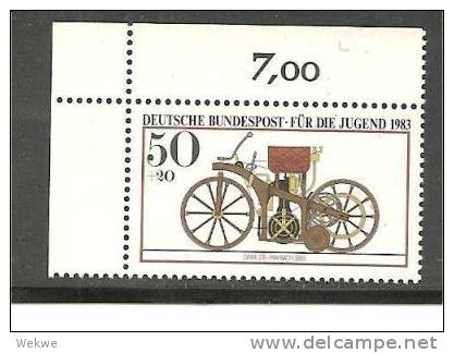 DSPII-BrdMi.nr.1168**/ Daimler KFZ 1983 - Unused Stamps