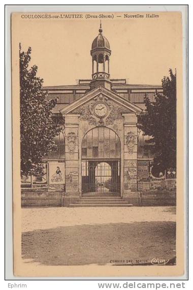 COULONGES-SUR-L'AUTIZE - Nouvelles Halles - Coulonges-sur-l'Autize