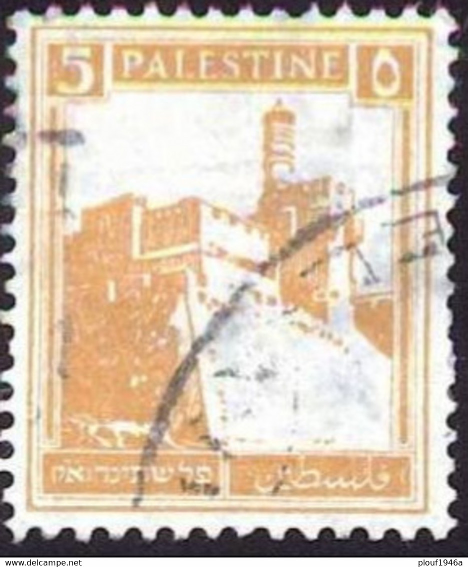 Pays : 378,2 (Palestine : Mandat Britannique)  Yvert Et Tellier N° : 66 (o) - Palästina