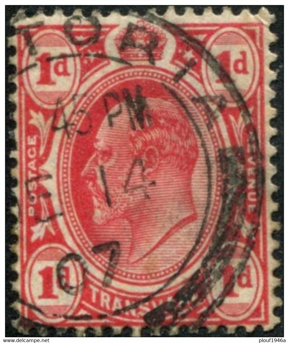 Pays : 479,5  (Transvaal : Administration Britannique)  Yvert Et Tellier N° :  178 (o) - Transvaal (1870-1909)