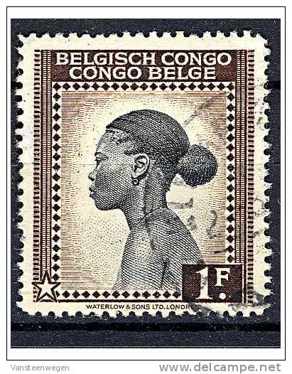 Congo Belge COB 237 Oblitere - Oblitérés