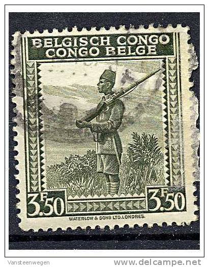 Congo Belge COB 242 Oblitere - Oblitérés