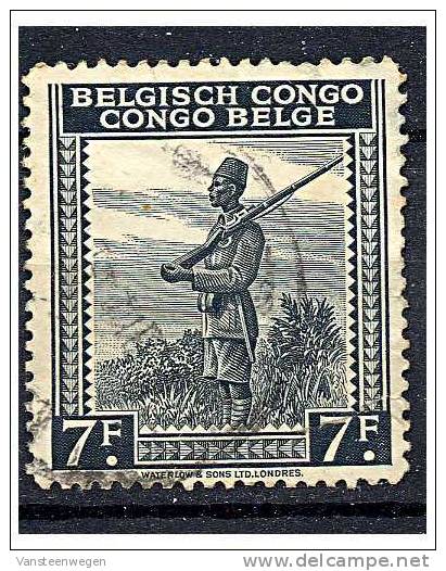 Congo Belge COB 244A Oblitere - Oblitérés
