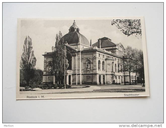 Rostock I. M. - Stadttheater  -  VF D66520 - Rostock