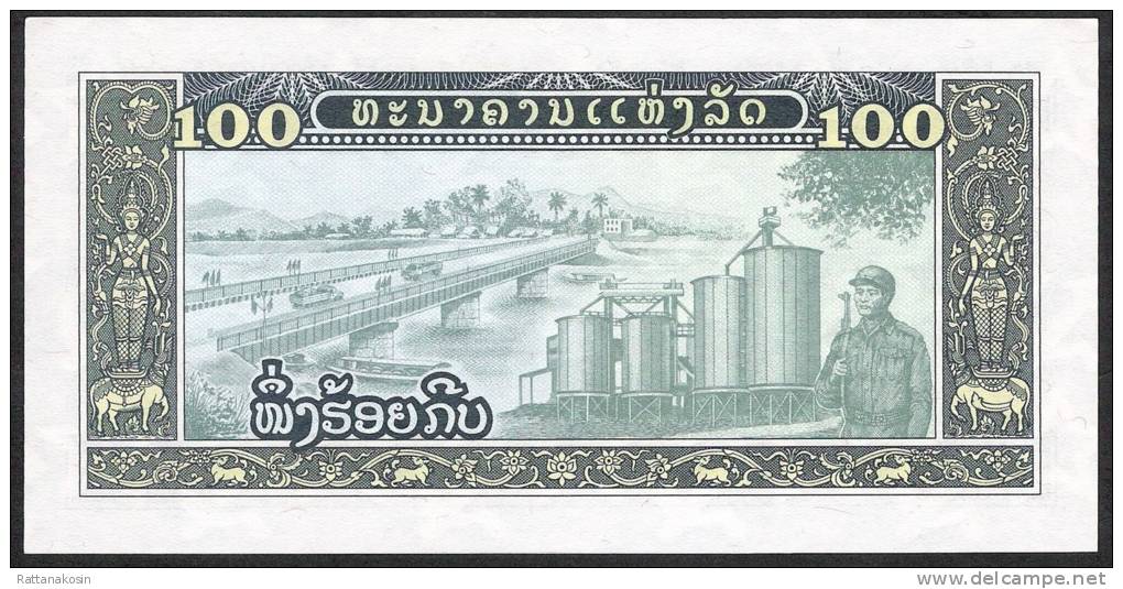 LAOS P30  100 KIP  (1979)  #MU     UNC. - Laos