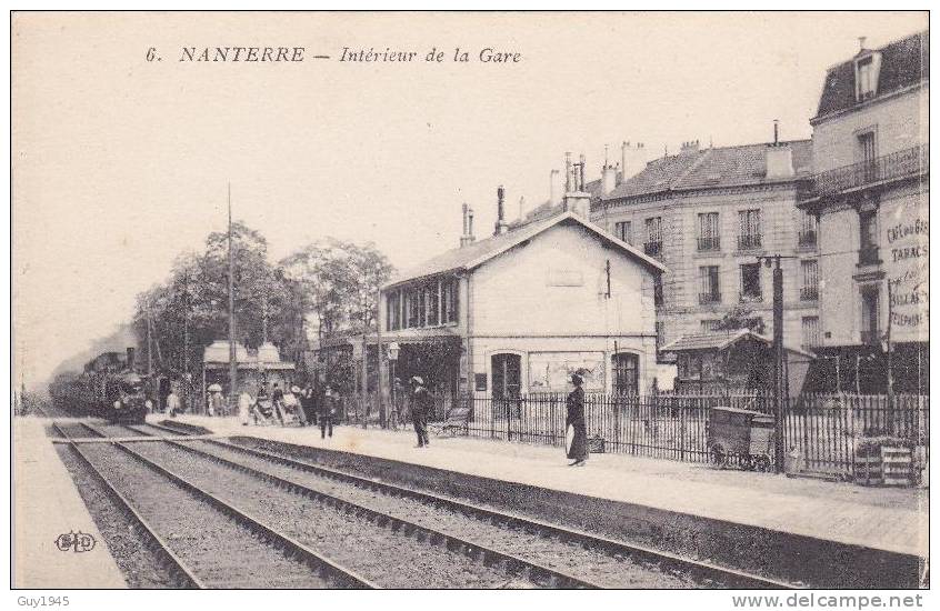 NANTERRE : Intérieur De La Gare - Nanterre