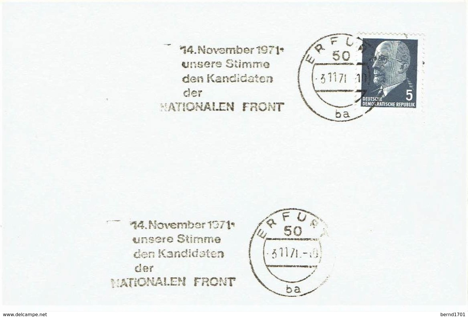 DDR / GDR - Maschinenstempel (S1056)- - Machines à Affranchir (EMA)