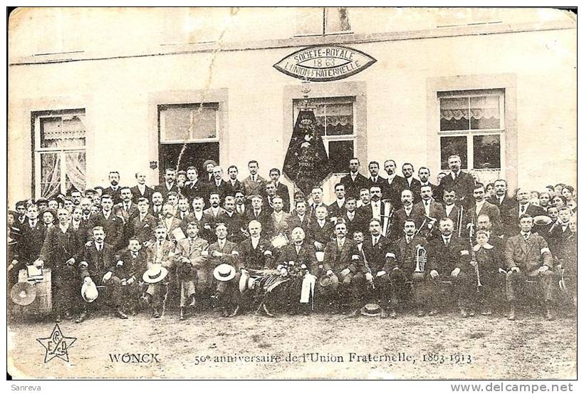 Wonck, 50e Anniversaire De L´Union Fraternelle - Bassenge