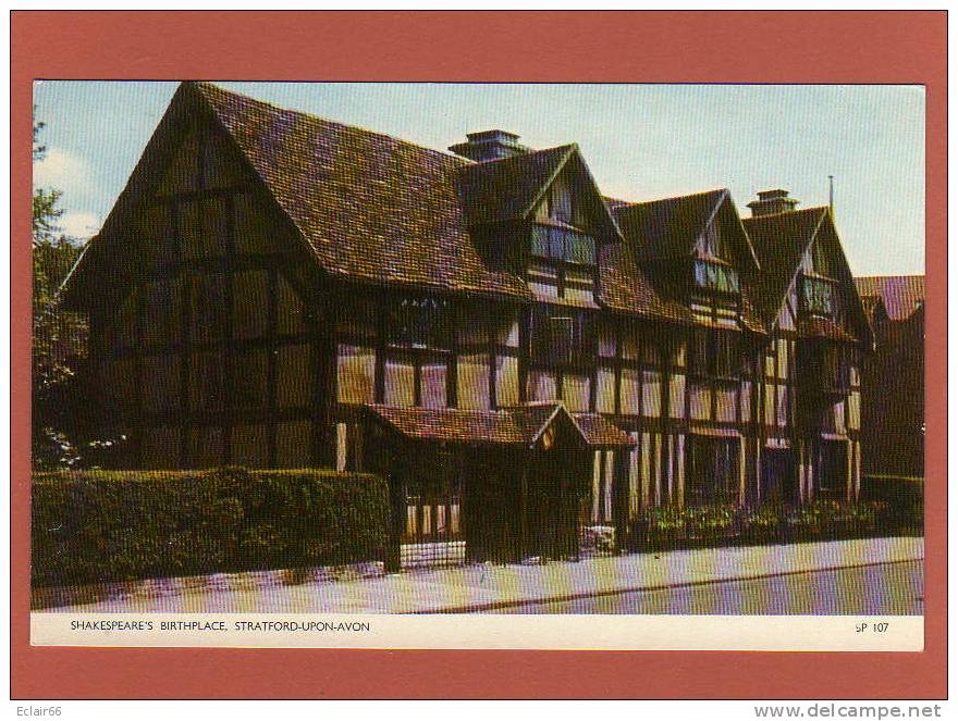 Shakespeares Birthplace Stratford Upon Avon         Warwickshire - Warwick