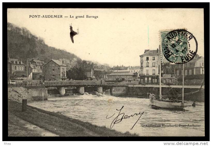 27 Pont-Audemer Barrage D27D K27467K C27467C RH095097 - Pont Audemer