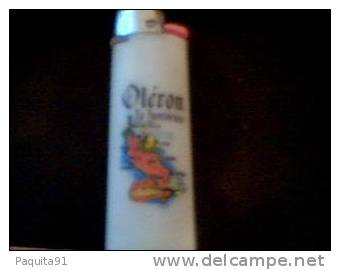 Briquet Souvenir Ile D'Oléron Vide - Andere & Zonder Classificatie