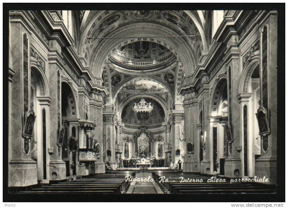 2702-RIVAROLO RE(CREMONA)-CHIESA-INTERNO-FG - Cremona