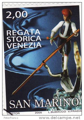 2005 San Marino - Regata Storica Di Venezia - Usados