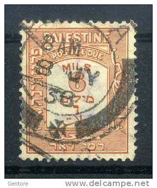 PALESTINE 1928-33 Tax (the Best Value Of The Set) Yvert Cat. N° 14A   Very Fine Used - Palestine