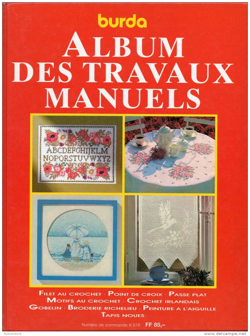 BURDA ALBUM  DES TRAVAUX MANUELS - Interieurdecoratie