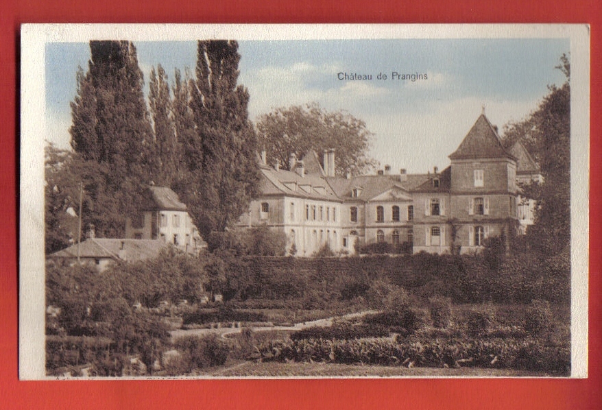 S147 Château De Prangins. Pas D'impression Au Verso.Editeur ? - Prangins