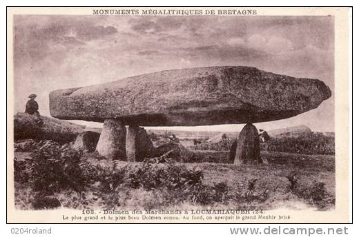 Dolmen Des Marchands à Locmariaquer N°1 : Achat Immédiat - Dolmen & Menhirs