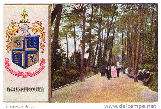BOURNEMOUTH - Walk With TOWN CREST - Bournemouth - Dorset (was Hampshire) - Bournemouth (desde 1972)
