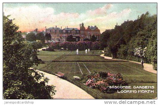BOSCOMBE GARDENS - Looking North 1905 - Bournemouth - Dorset (was Hampshire) - Bournemouth (a Partire Dal 1972)