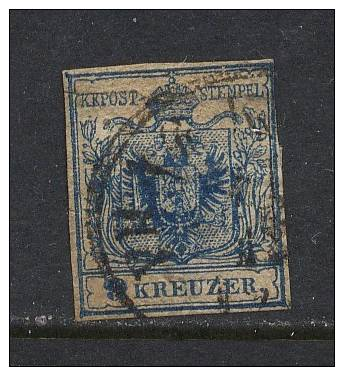 AUTRICHE - N°Y&T - 5B - 9K Bleu - Armoiries - Oblit Cad - Used Stamps