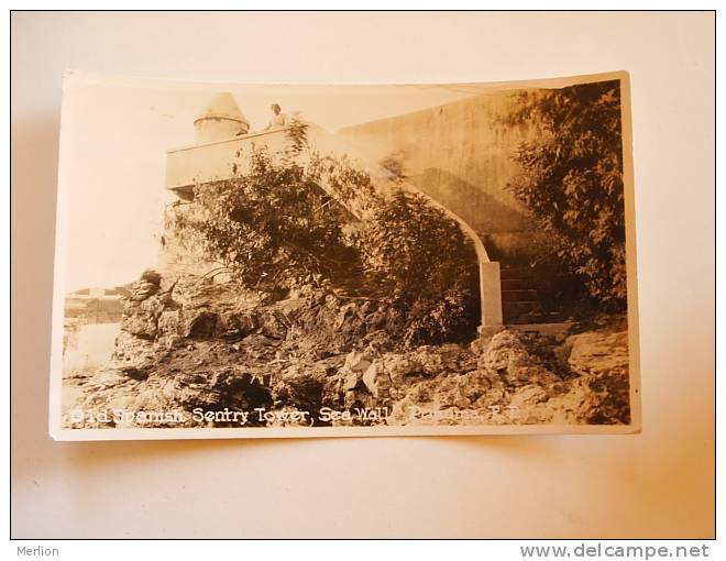 Panama -Old Spanish Sentry Tower - RPPC - Photo Postcard  1910-20's   VF D66598 - Panamá