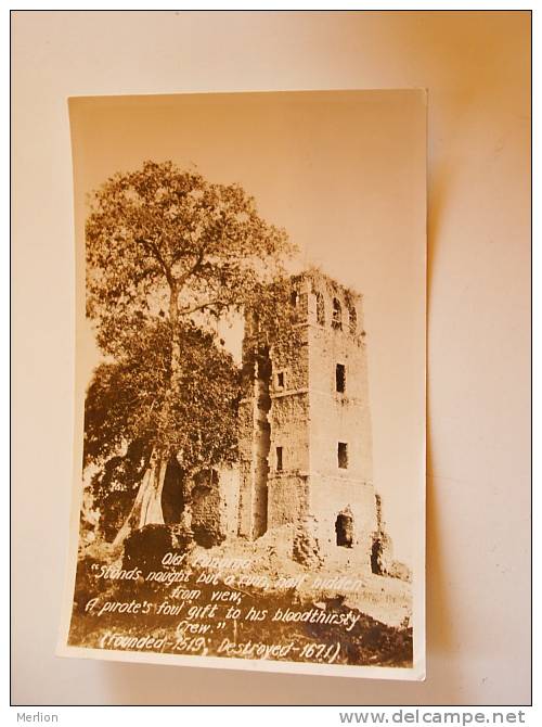 Panama -Old  Tower - RPPC - Photo Postcard  1910-20's   VF D66599 - Panama