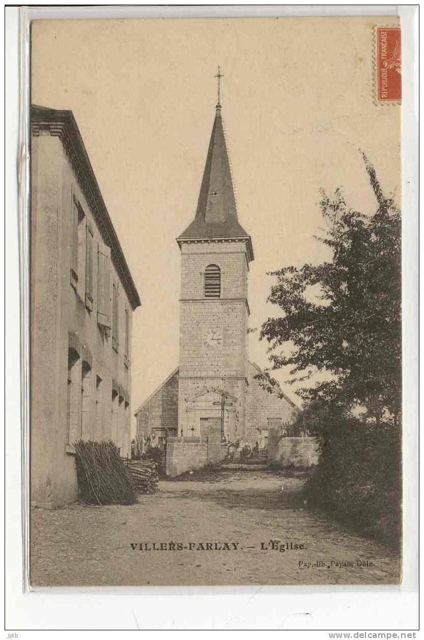 VILLERS FARLAY  L´église - Villers Farlay