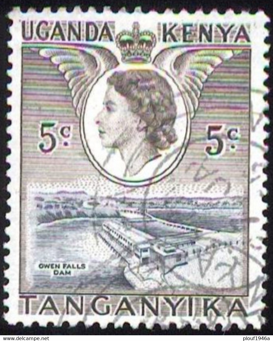Pays : 260,1 (Kenya-Ouganda-Tanganyika )  Yvert Et Tellier N° :  90 (o) - Kenya, Oeganda & Tanganyika