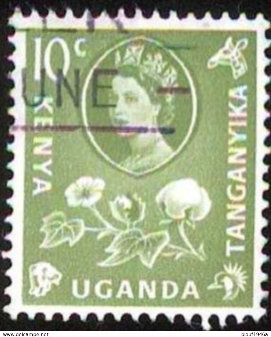 Pays : 260,1 (Kenya-Ouganda-Tanganyika)  Yvert Et Tellier N° : 106 (o) - Kenya, Ouganda & Tanganyika