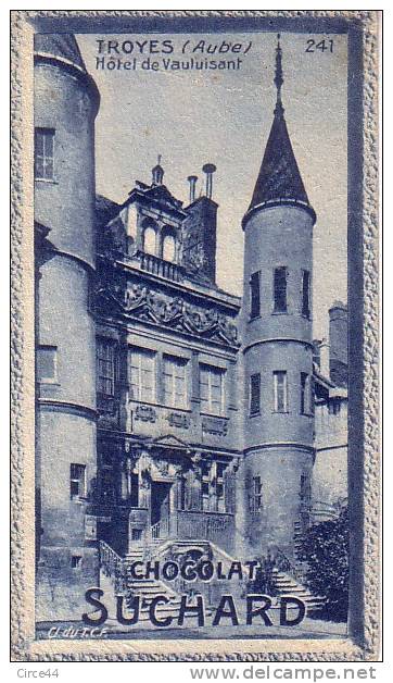 COLLECTION DES CHOCOLATS SUCHARD.FRANCE.AUBE.TROYES. - Suchard