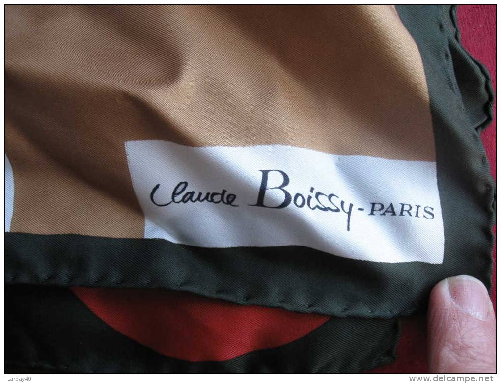 1 Foulard Claude Boissy Paris - Hoofddoeken En Sjaals