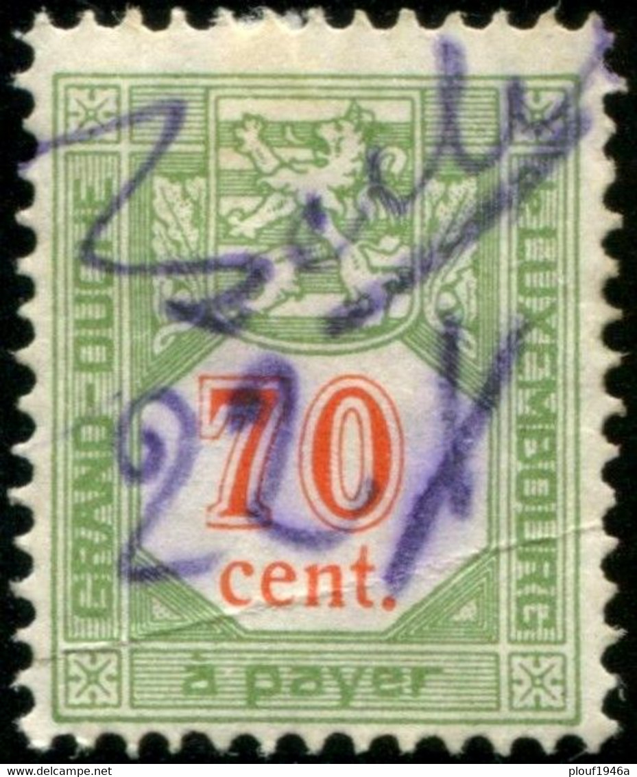 Pays : 286,04 (Luxembourg)  Yvert Et Tellier N° : Tx 12 (o) - Portomarken