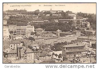 CPA De ANNONAY - Vue Générale. - Annonay