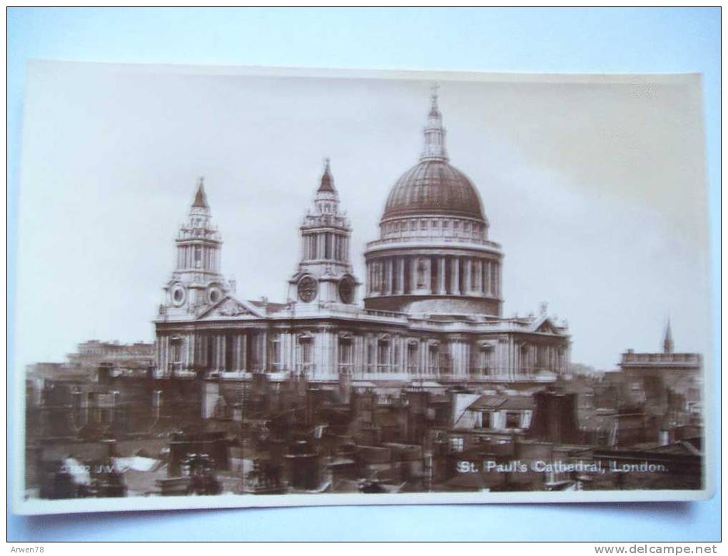 Valentine´s St Paul's Cathedral  London  Londres Recto / Verso - St. Paul's Cathedral