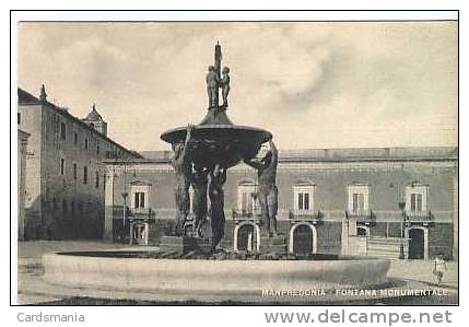 Manfredonia(Foggia)-Fontana Monumentale - Manfredonia
