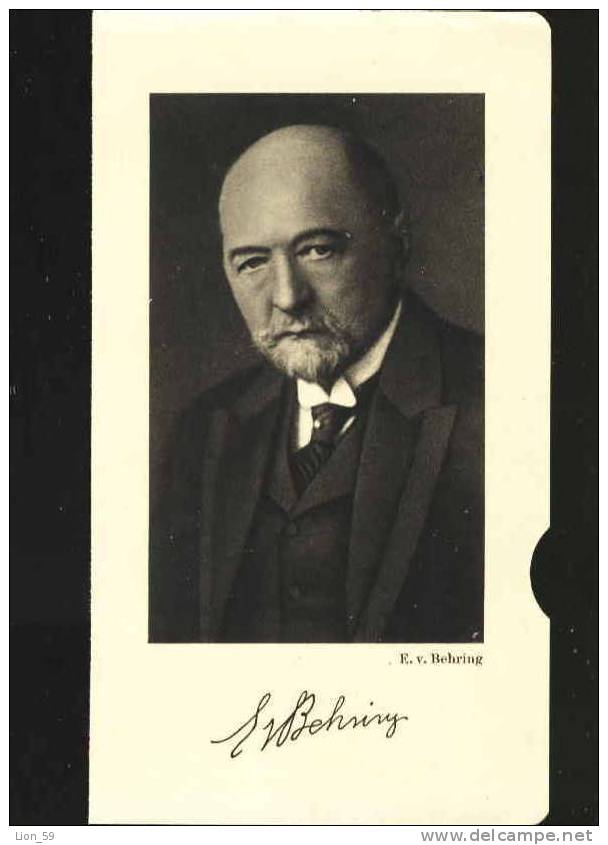 Emil Adolf Von Behring Germany Physician NOBEL Prize Photo 12325 - Premio Nobel