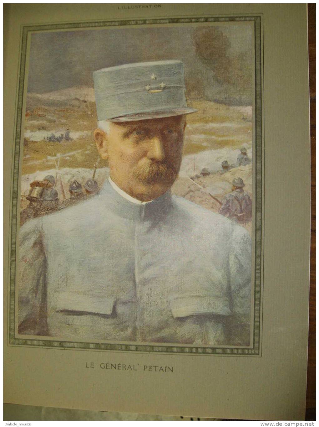 L'ILLUSTRATION  11 /3/1916 :Gros Plan, Une Rue De Verdun Avec Pétain ;Ravitaillement Des Troupes ; Le Moulin Et L'Evéché - L'Illustration