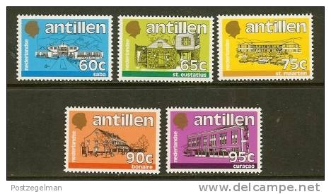 NED ANTILLEN 1984 MNH Stamp(s) Definitives Serie 5 Values Only 782=787 - Curacao, Netherlands Antilles, Aruba