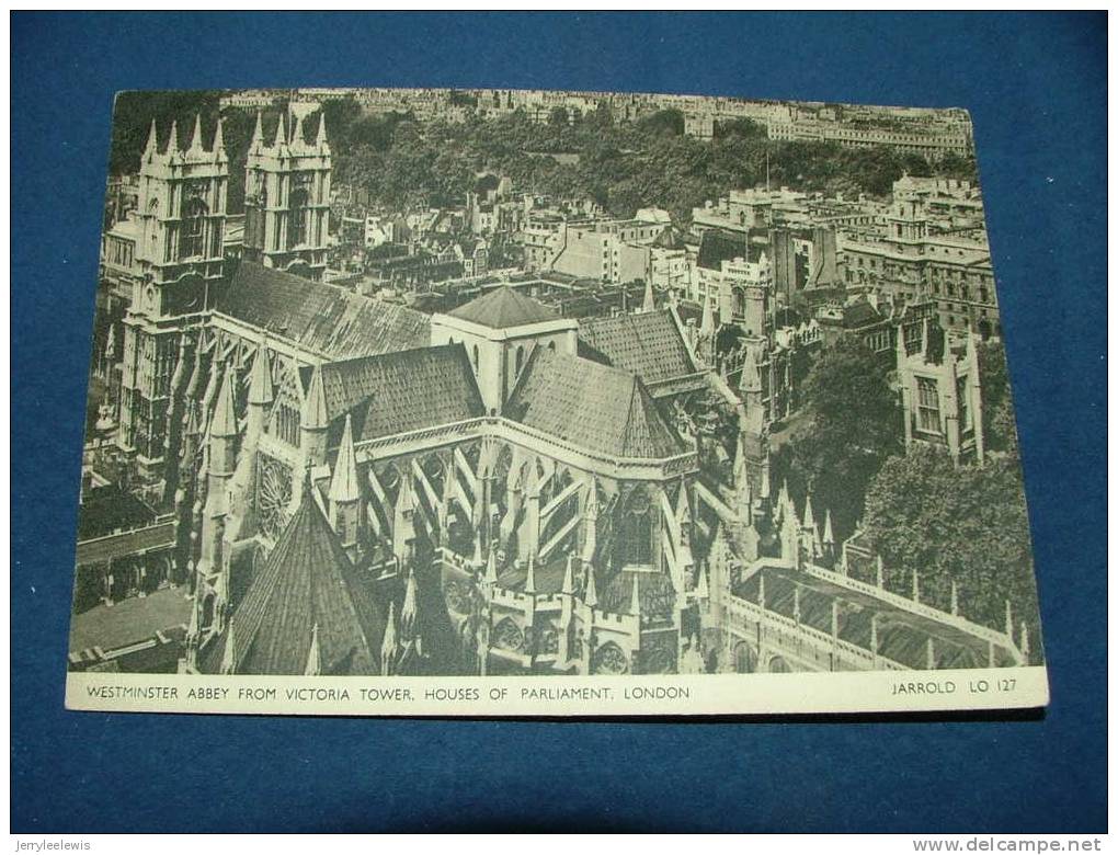 LONDON  -  Westminster Abbey From Victoria Tower - Westminster Abbey