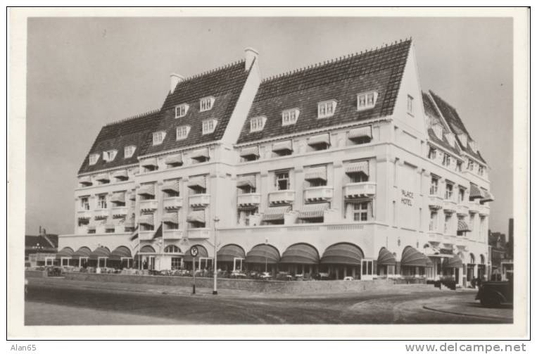 Palace Hotel, Nordwijk Netherlands On C1950s Vintage Real Photo Postcard - Noordwijk (aan Zee)