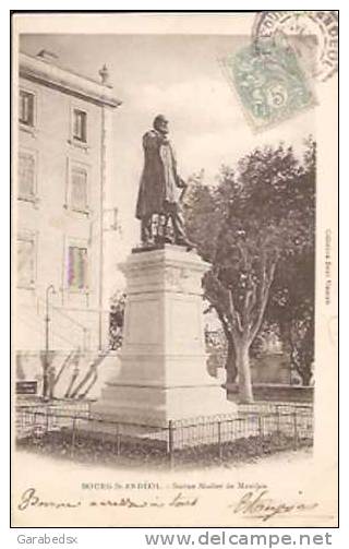 CPA De BOURG ST ANDEOL - Statue Madier De Montjau (collection René Vincenti). - Bourg-Saint-Andéol