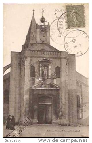 CPA De BOURG ST ANDEOL - L'Eglise - Façade Principale. - Bourg-Saint-Andéol