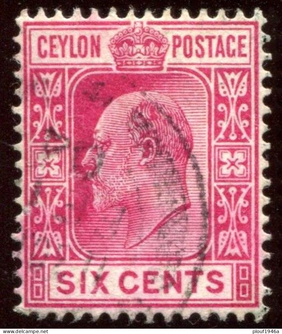 Pays :  96 (Ceylan : Colonie Britannique)  Yvert Et Tellier N° :  147 (o) - Ceylon (...-1947)